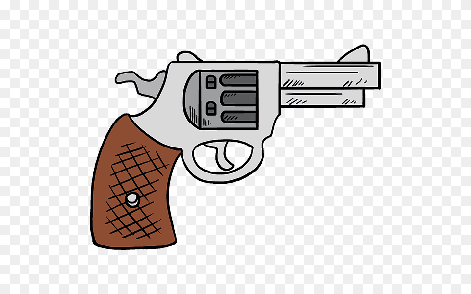 Cartoon Gun Transparent Cartoon Gun, Firearm, Handgun, Weapon, Smoke Pipe Png