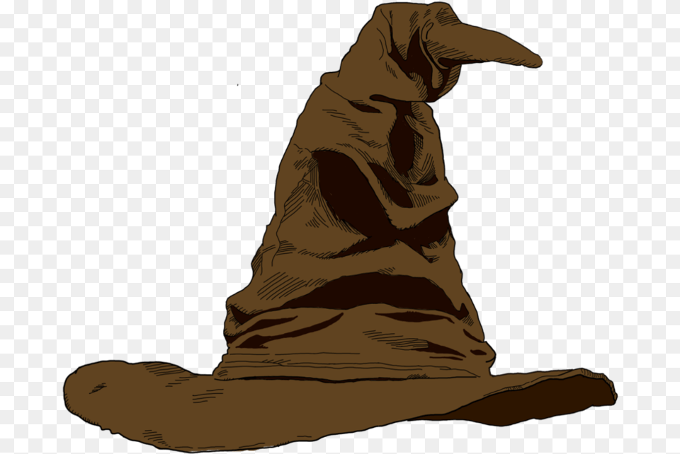 Cartoon Harry Potter Sorting Hat, Bag, Person, Sack Free Transparent Png