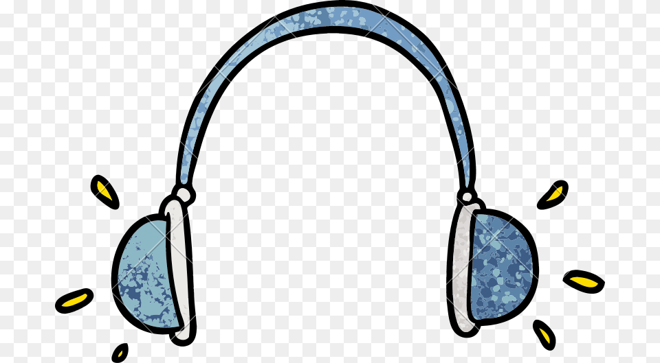 Cartoon Headphones Vector Image Icon Illustration Design, Bow, Electronics, Weapon Png