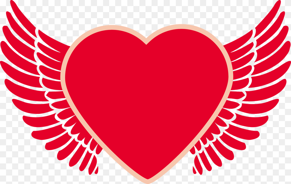Cartoon Heart Angel Wings Download Bastet I Anubis Tatu, Symbol, Dynamite, Weapon Png Image