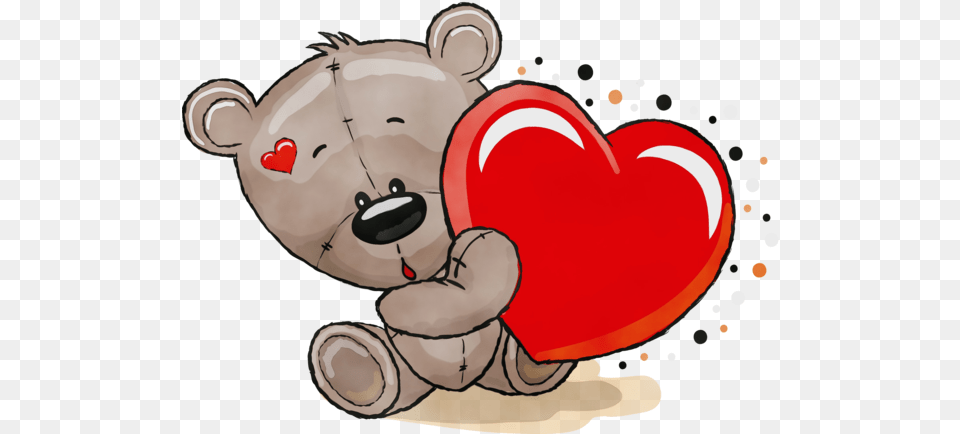Cartoon Heart Love For Valentines Day Heart Love Cartoon Free Png