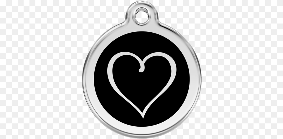 Cartoon Heart Red Dingo Dog Tag Tribal Heart, Accessories, Jewelry, Locket, Pendant Free Transparent Png