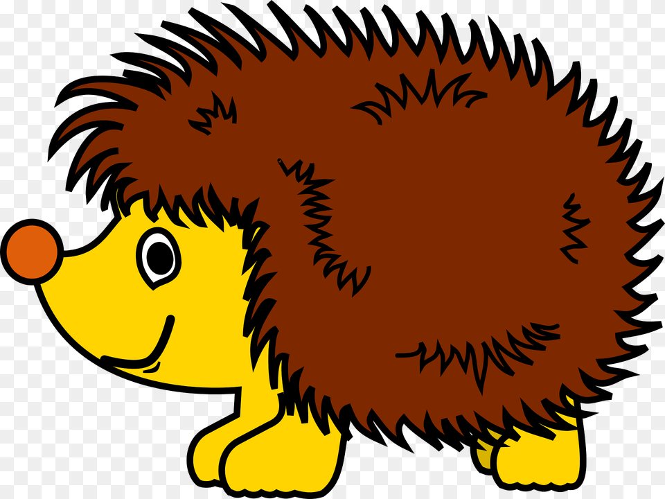 Cartoon Hedgehog Clipart, Baby, Person, Animal, Mammal Png Image