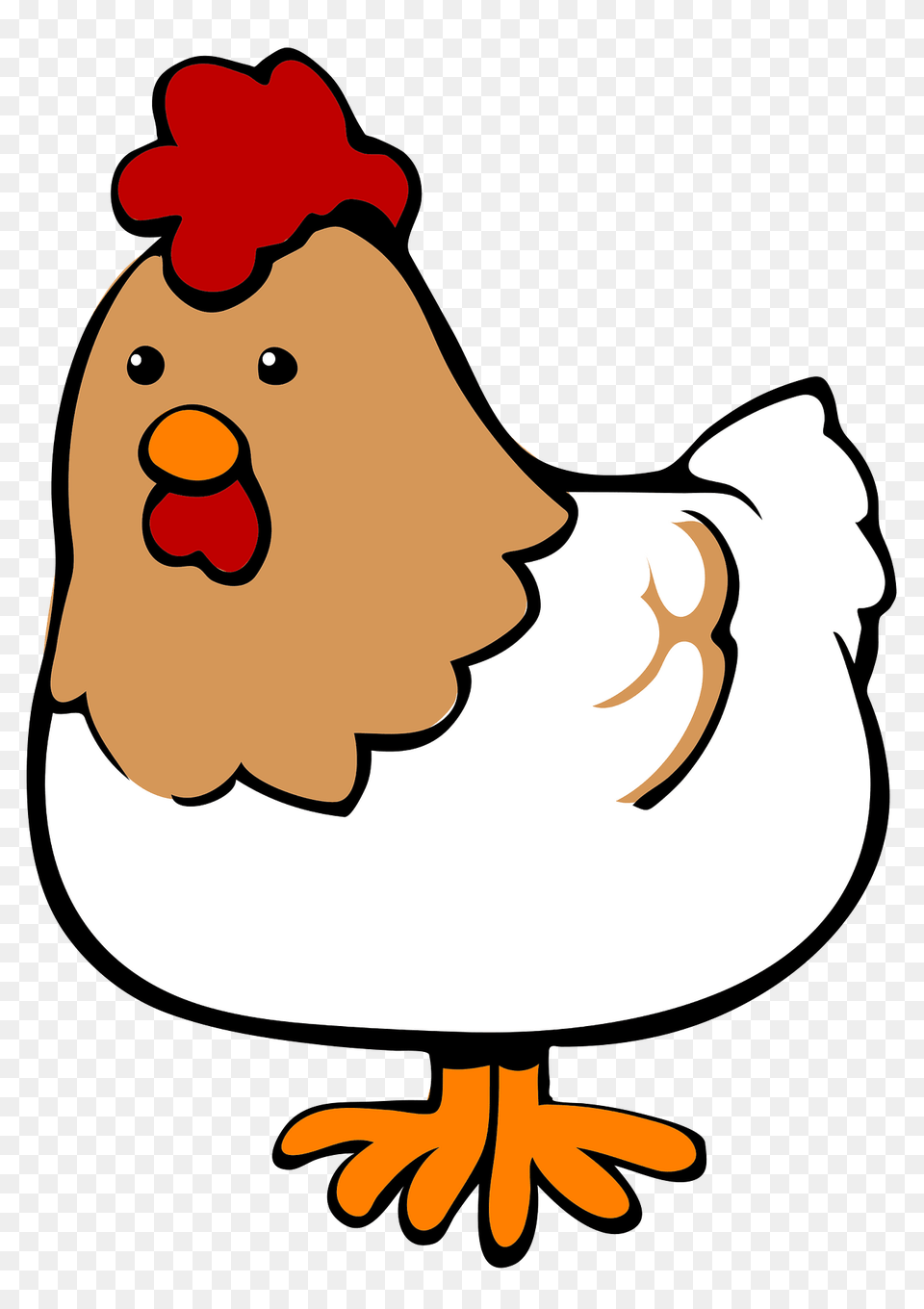 Cartoon Hen Clipart, Animal, Fowl, Chicken, Bird Free Png Download