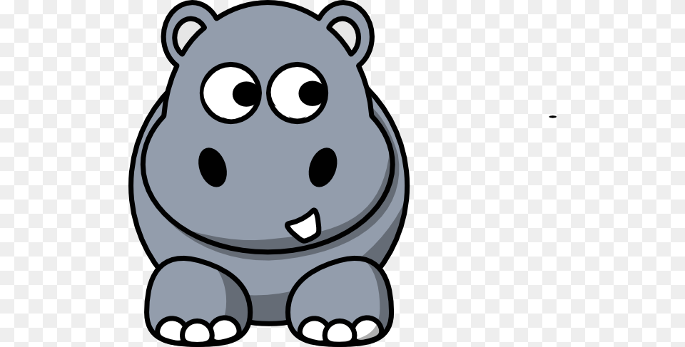 Cartoon Hippo Clipart, Animal, Bear, Mammal, Wildlife Free Png