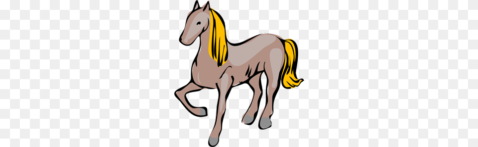Cartoon Horse Clip Art For Web, Animal, Colt Horse, Mammal, Adult Png Image