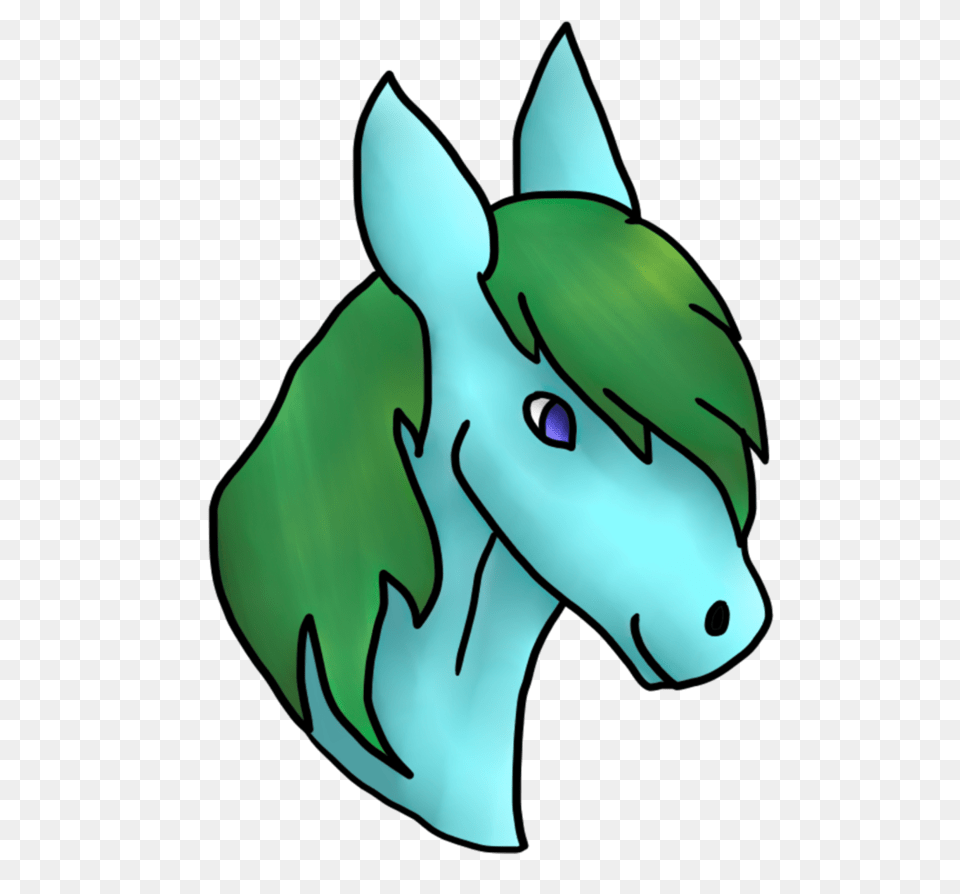 Cartoon Horse Head, Baby, Person Free Png