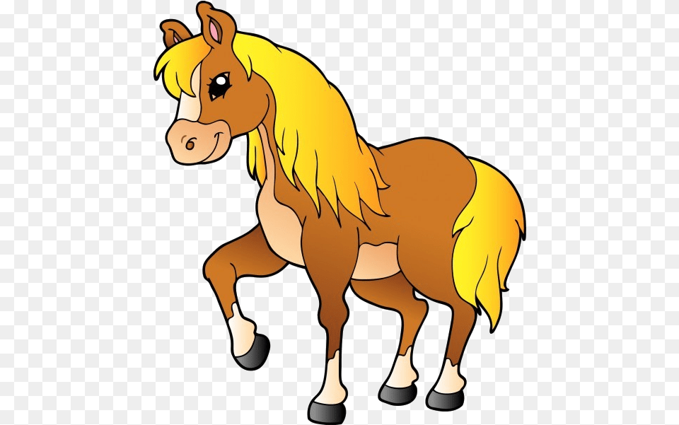 Cartoon Horse Horse Clipart, Animal, Mammal, Colt Horse Free Png Download