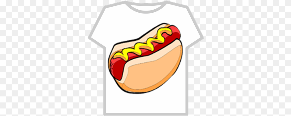 Cartoon Hotdog Roblox Halloween Roblox Shirt, Food, Hot Dog, Dynamite, Weapon Free Transparent Png