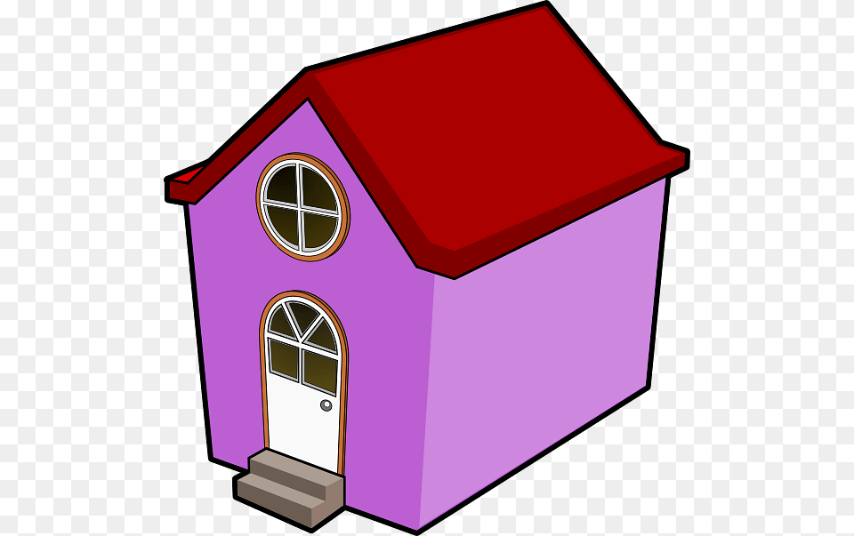 Cartoon House, Dog House, Mailbox, Architecture, Building Free Png