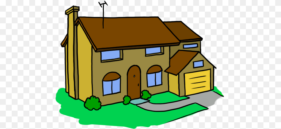 Cartoon House Images Das Ist Mein Haus, Neighborhood, Garage, Indoors, Architecture Png
