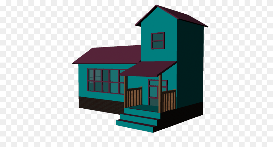 Cartoon House Model, Architecture, Housing, Cottage, Building Free Png