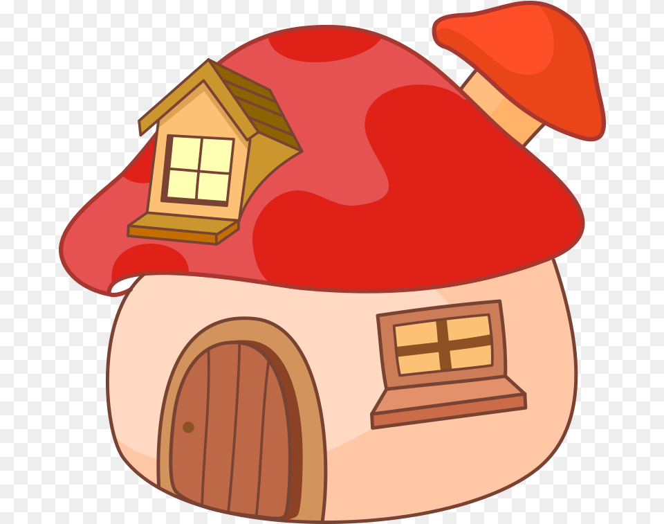 Cartoon House Royalty House Royalty Cartoon, Dog House, Outdoors, Architecture, Building Free Png Download