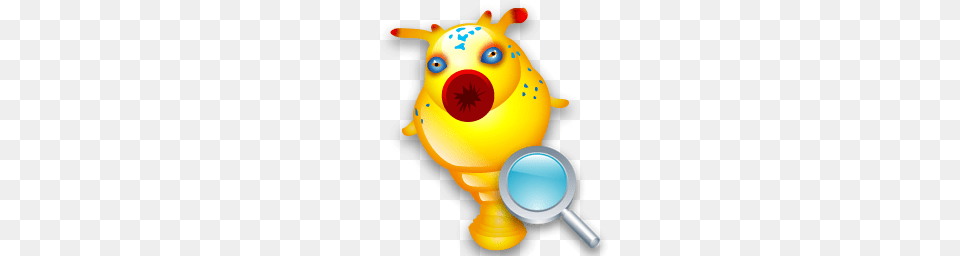 Cartoon Icons, Magnifying Png Image
