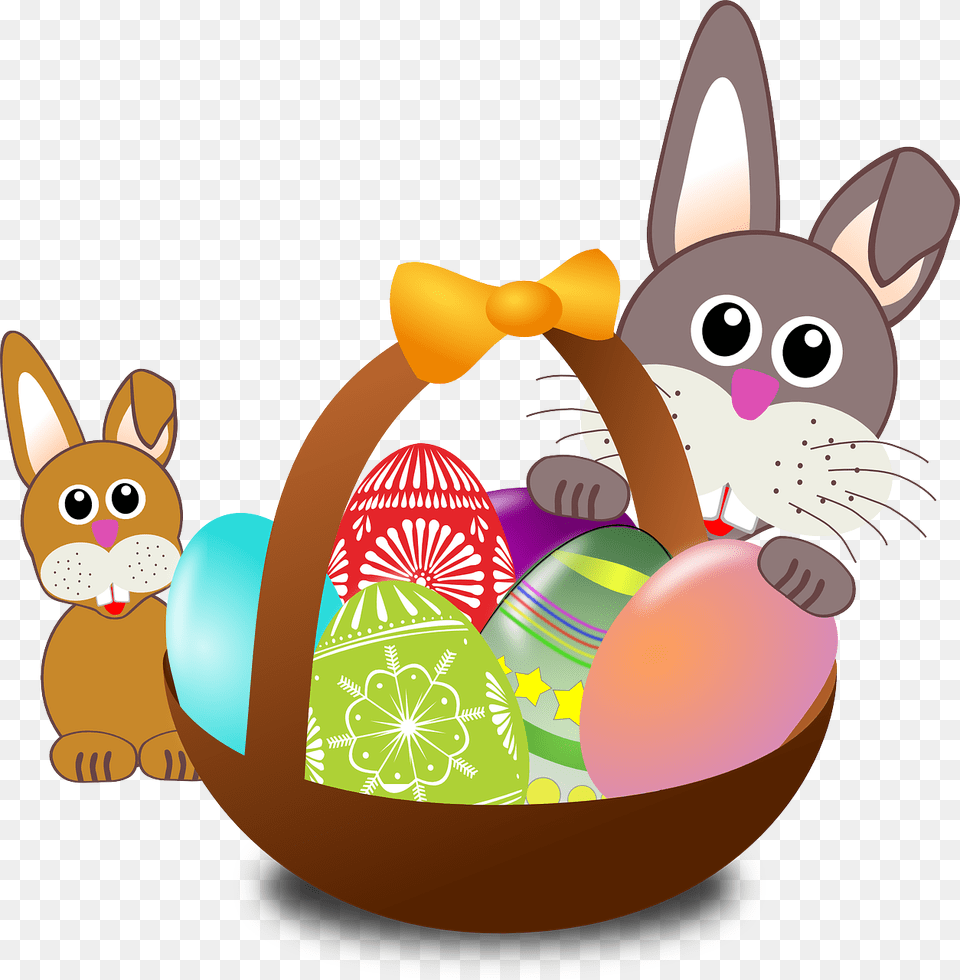 Cartoon Of Easter, Easter Egg, Egg, Food Png Image
