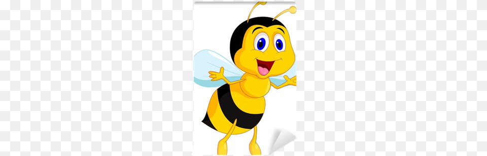 Cartoon Images Of Bee, Animal, Insect, Invertebrate, Wasp Png Image