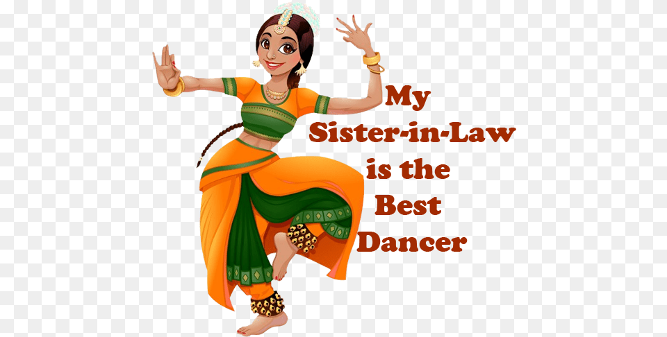Cartoon Images Of Bharatnatyam, Adult, Dancing, Female, Leisure Activities Free Png