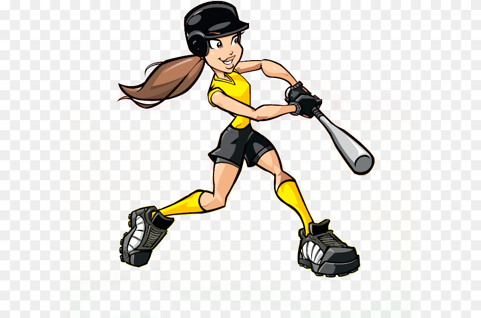 Cartoon Images Of Players Animaxwallpaper Com Cliparts Cute Softball Player Clipart, Person, People, Publication, Book Png Image