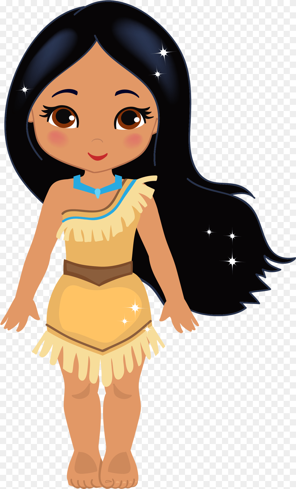 Cartoon Indian Girl Indian Girl Cartoon, Baby, Person, Face, Head Free Png Download