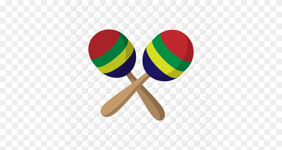 Cartoon Instrument Latin Maraca Mexican Music Musical Icon, Musical Instrument, Ball, Rugby, Rugby Ball Free Png