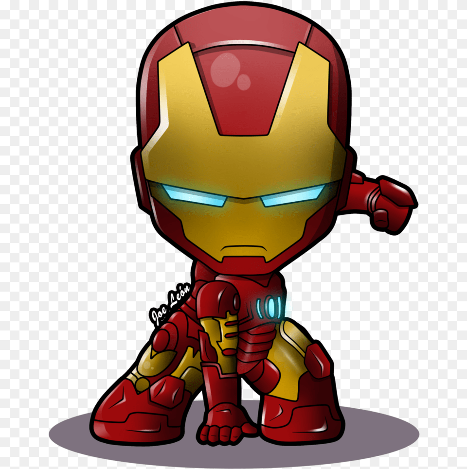 Cartoon Iron Man Chibi, Robot, Dynamite, Weapon Free Png