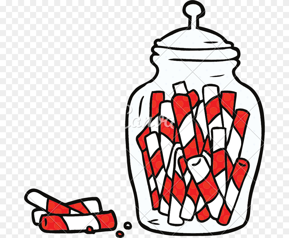 Cartoon Jar Of Candy, Dynamite, Weapon Free Png Download