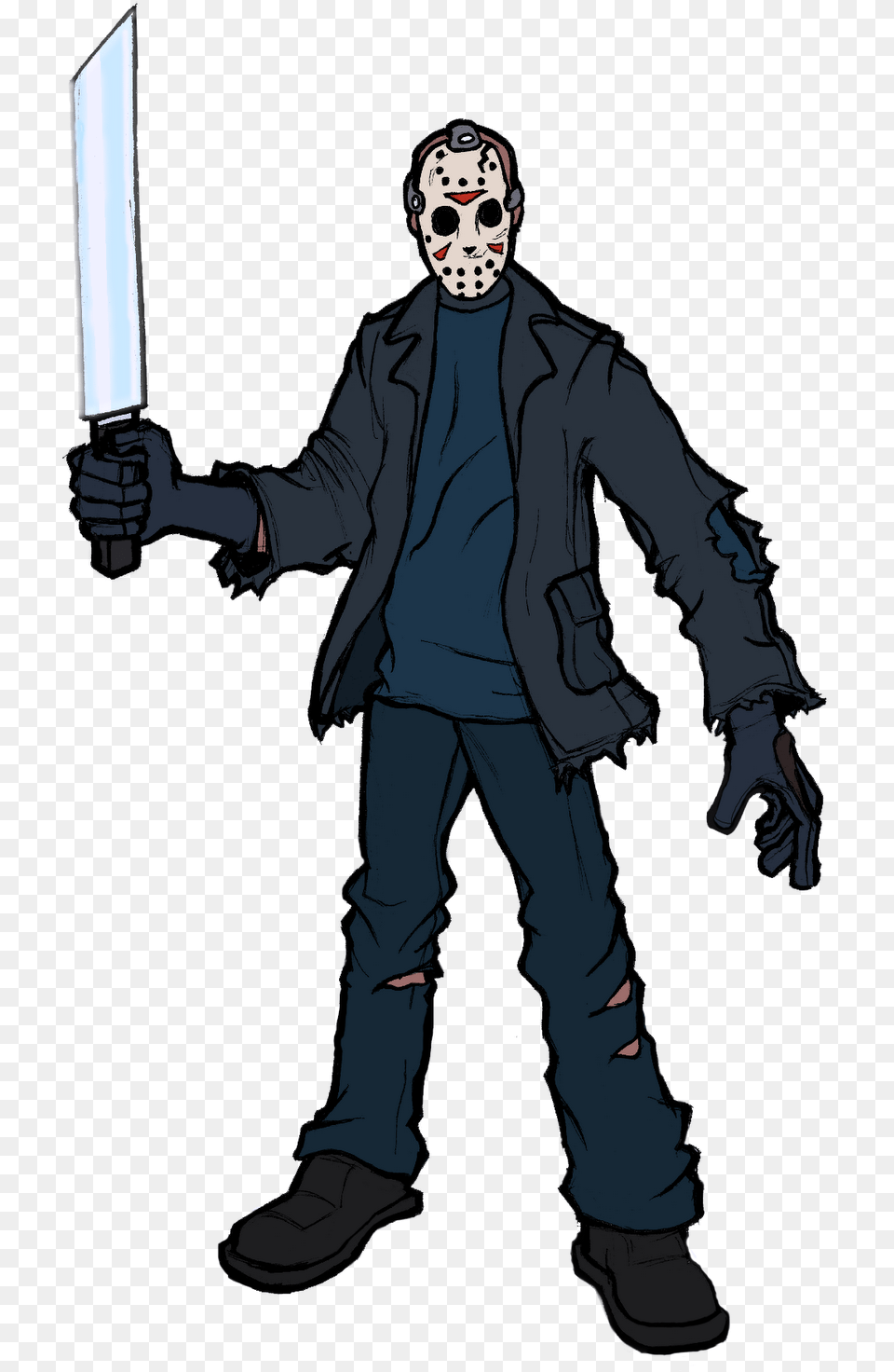 Cartoon Jason Voorhees Adult, Male, Man, Person Free Transparent Png