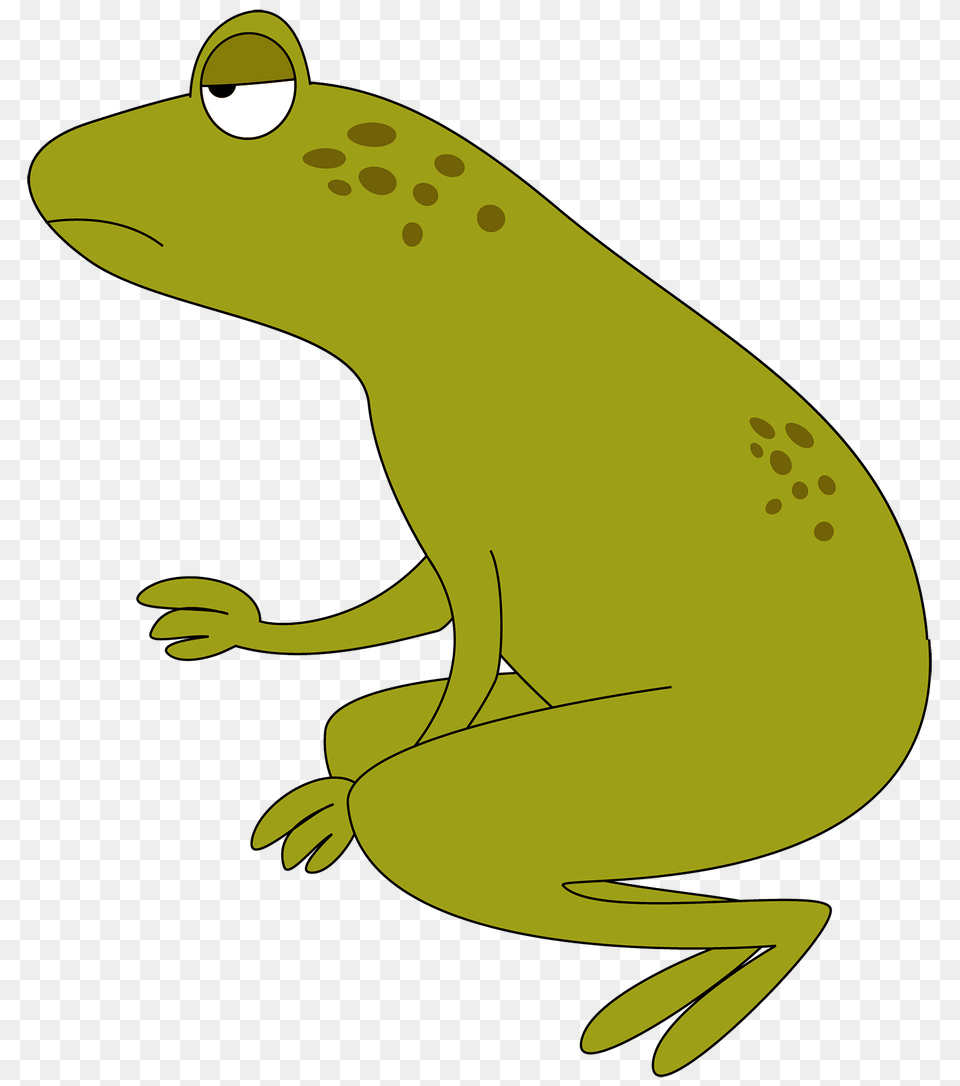 Cartoon Jumping Frog Clipart, Amphibian, Animal, Wildlife, Fish Png Image