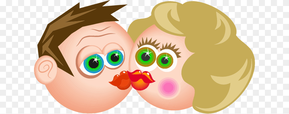 Cartoon Kissing Gallery Images, Animal, Fish, Sea Life, Shark Free Png Download