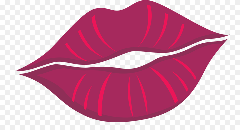 Cartoon Kissy Lips Clip Art, Body Part, Mouth, Person, Cosmetics Free Png Download