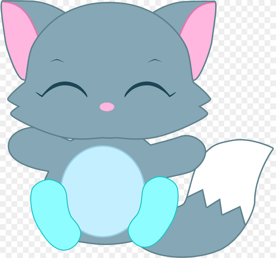 Cartoon Kitten Clipart, Toy, Plush, Animal, Shark Png Image