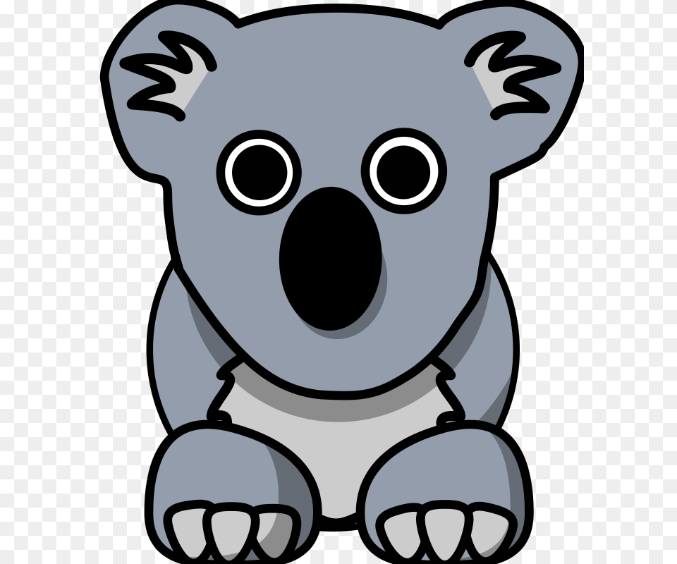 Cartoon Koala, Animal, Wildlife, Mammal Free Png