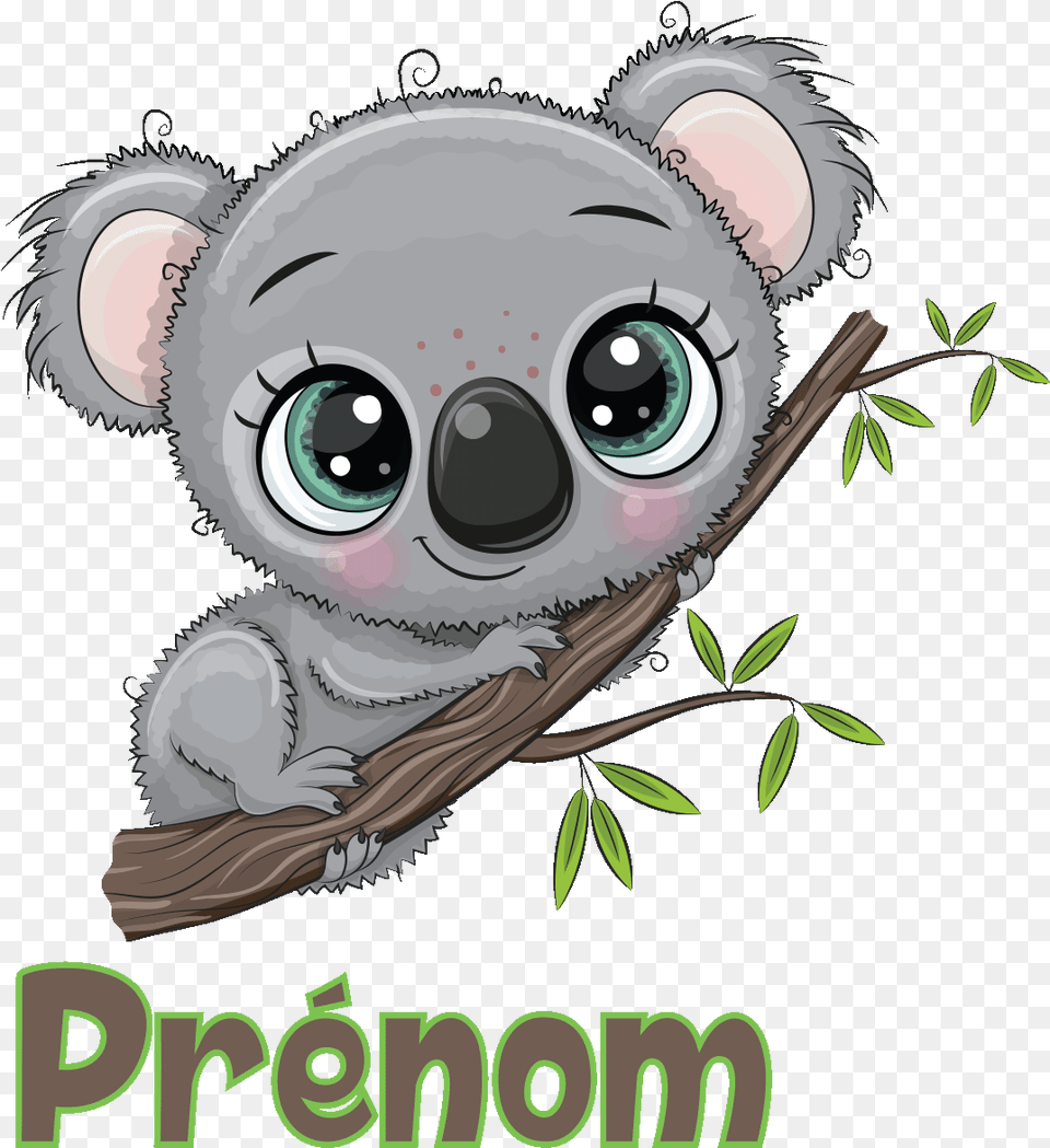 Cartoon Koala On A Tree, Animal, Wildlife, Mammal, Baby Free Png