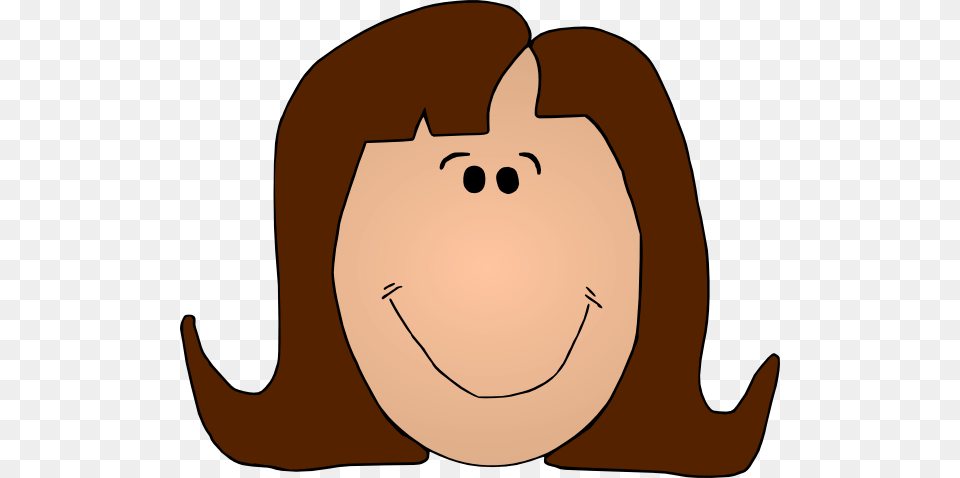 Cartoon Lady Face In Color Clip Art, Bag, Head, Person, Baby Png