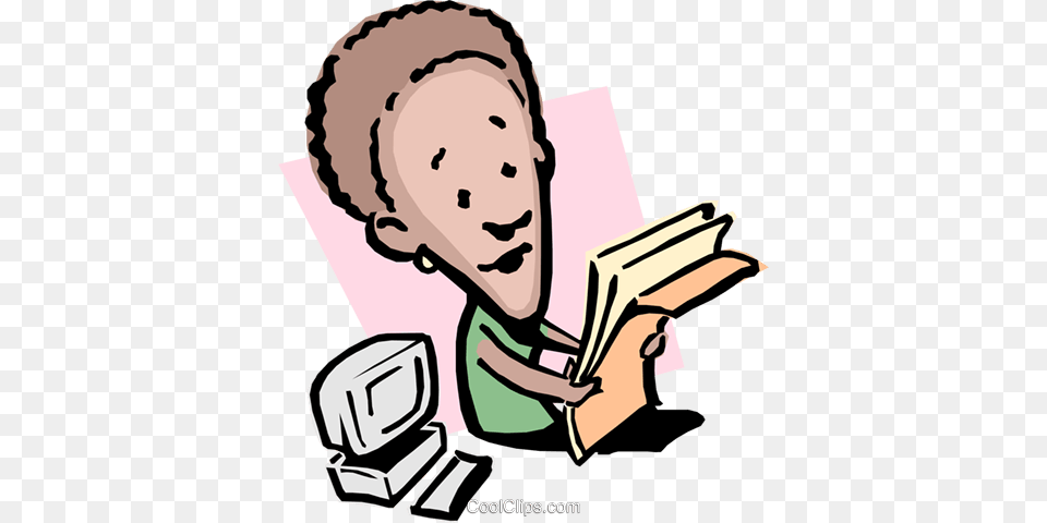 Cartoon Lady With Paperwork Royalty Vector Clip Art, Person, Reading, Face, Head Free Png