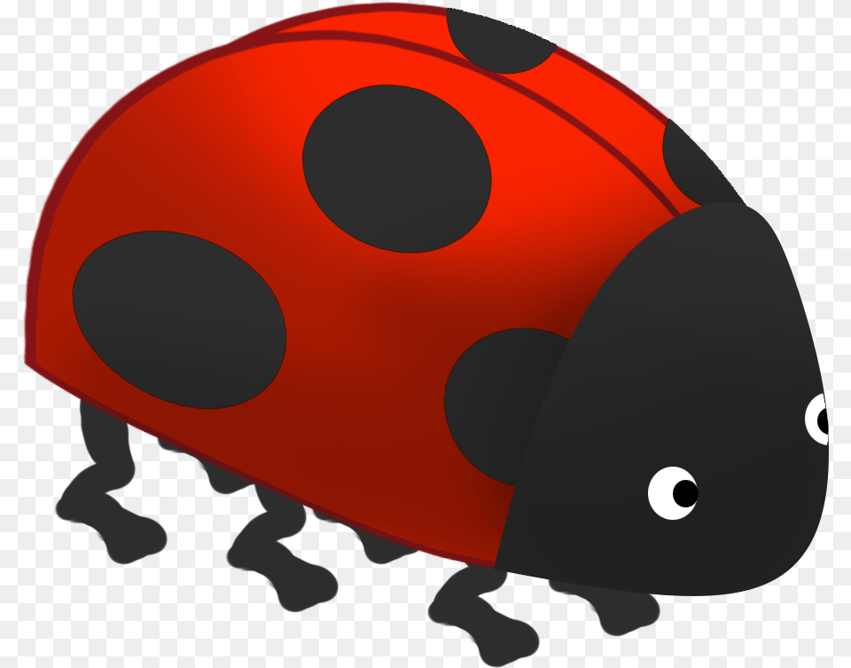 Cartoon Ladybird Shape Ladybug, Crash Helmet, Helmet Free Transparent Png