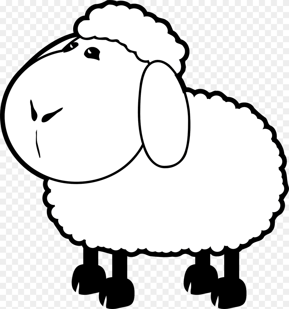 Cartoon Lamb Clipart, Baby, Livestock, Person, Animal Free Png Download