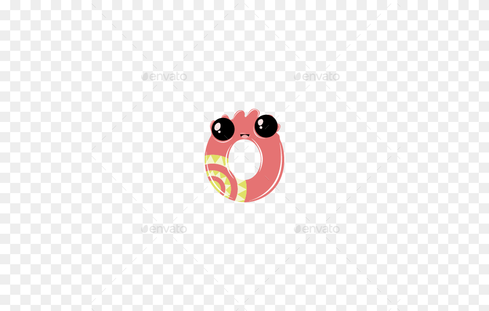 Cartoon Letter O, Food, Sweets, Donut, Water Free Png