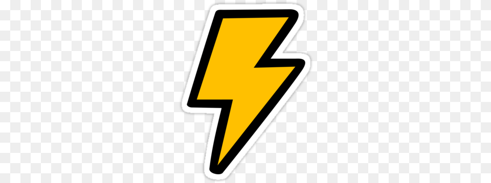 Cartoon Lightning Bolt Clipart Messaging Apps, Logo, Symbol, Sign, Text Free Png Download
