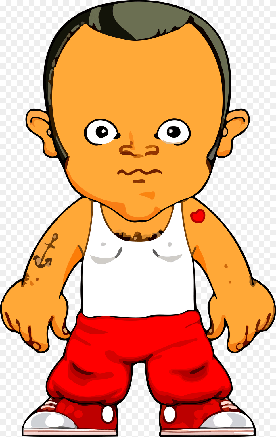 Cartoon Man Clipart, Baby, Person, Face, Head Png Image