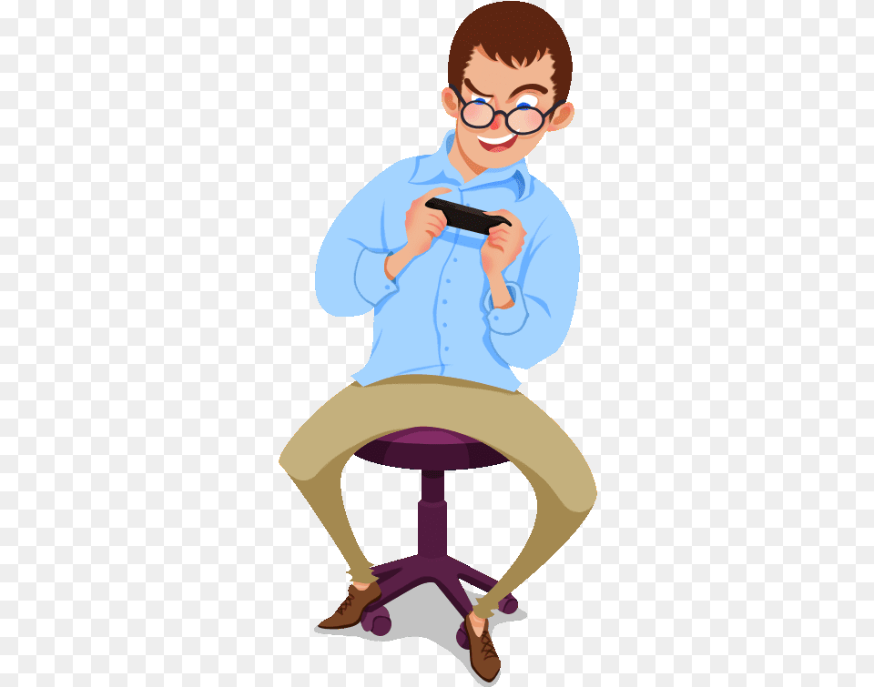 Cartoon Man Gif Animated Cartoons, Person, Sitting, Baby, Photography Free Png Download