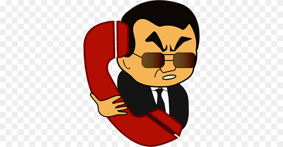 Cartoon Man On The Phone, Clothing, Lifejacket, Vest, Baby Png