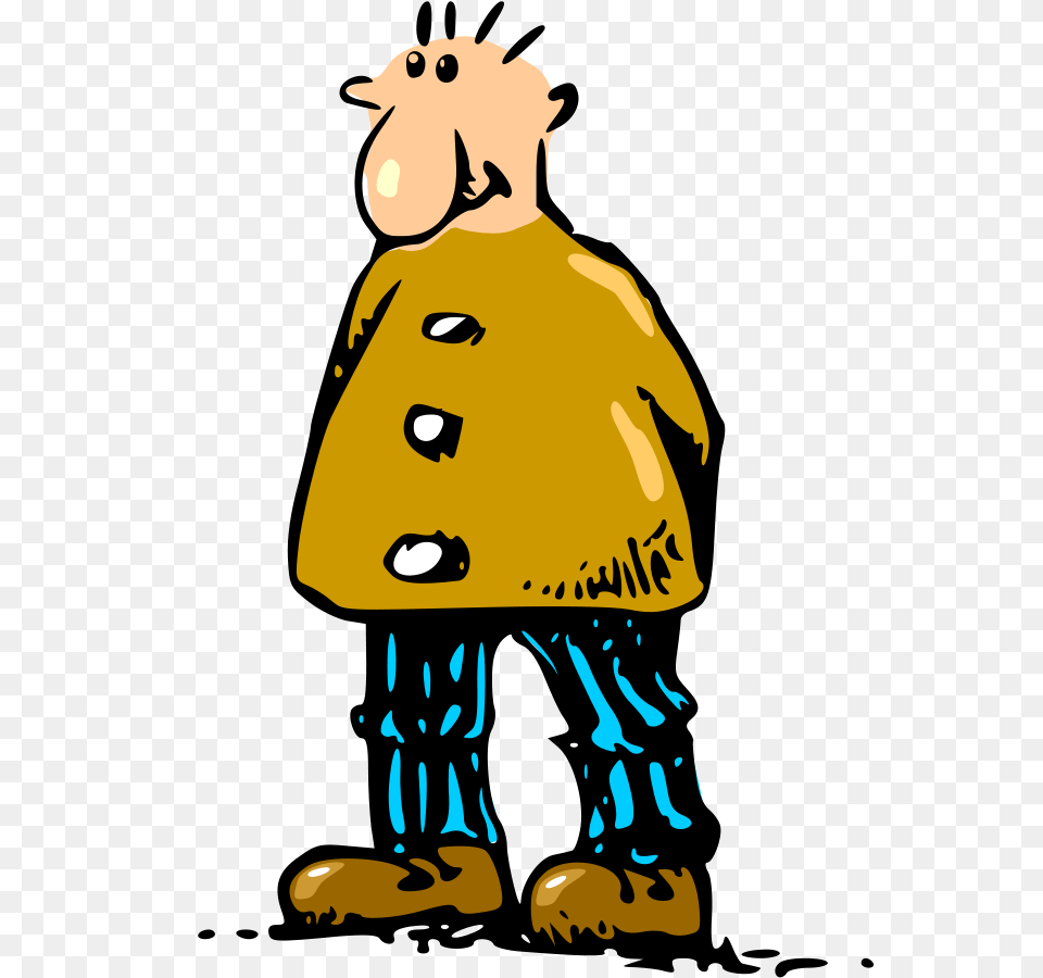 Cartoon Man Talking, Clothing, Coat, Baby, Person Png