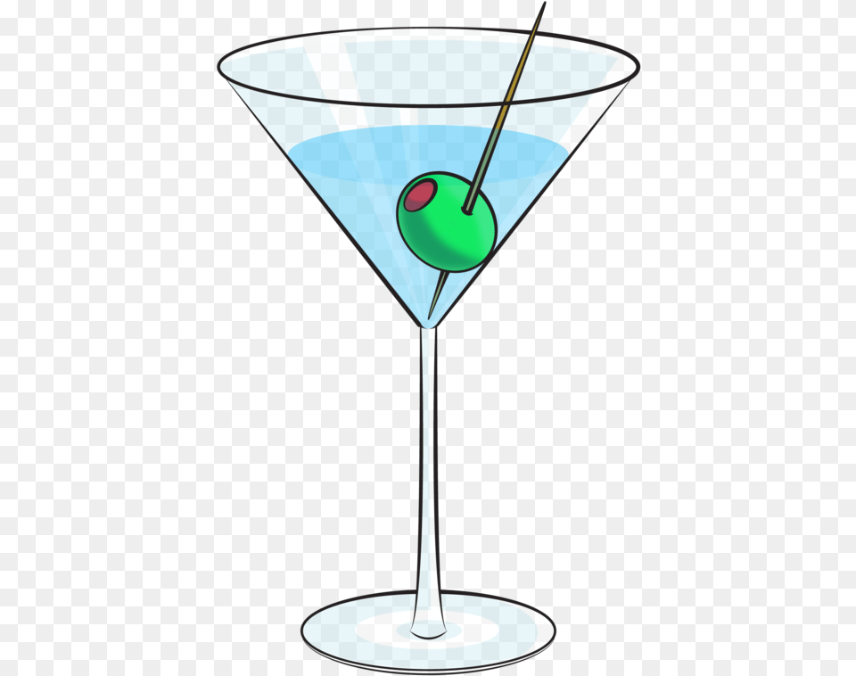 Cartoon Martini By Deathbycartoon Martini Glass, Alcohol, Beverage, Cocktail, Mailbox Free Png