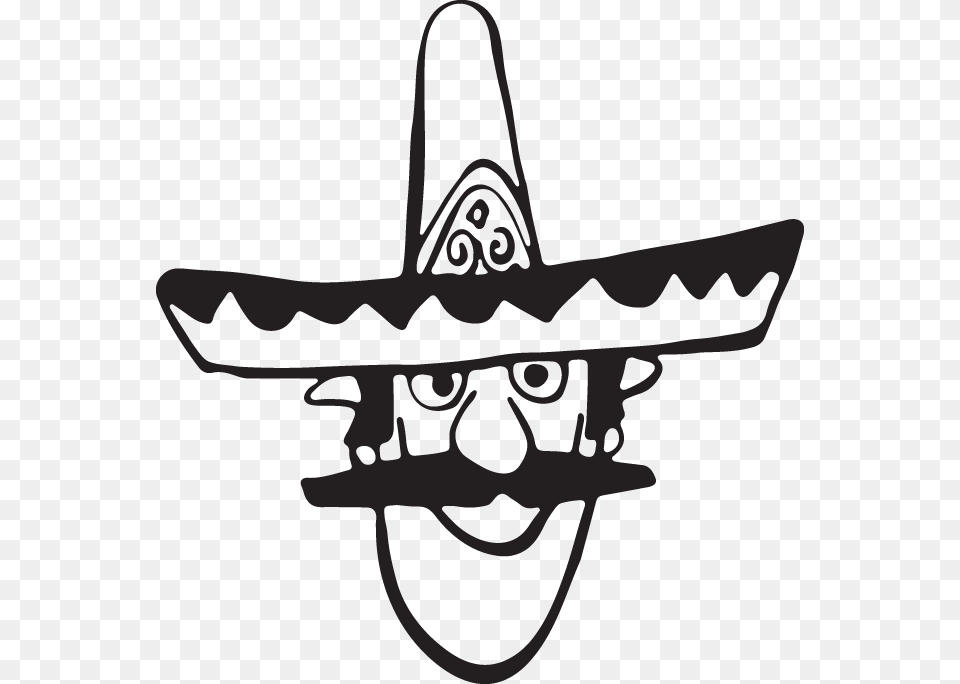 Cartoon Mexican Man Man, Clothing, Hat, Sombrero, Face Free Png