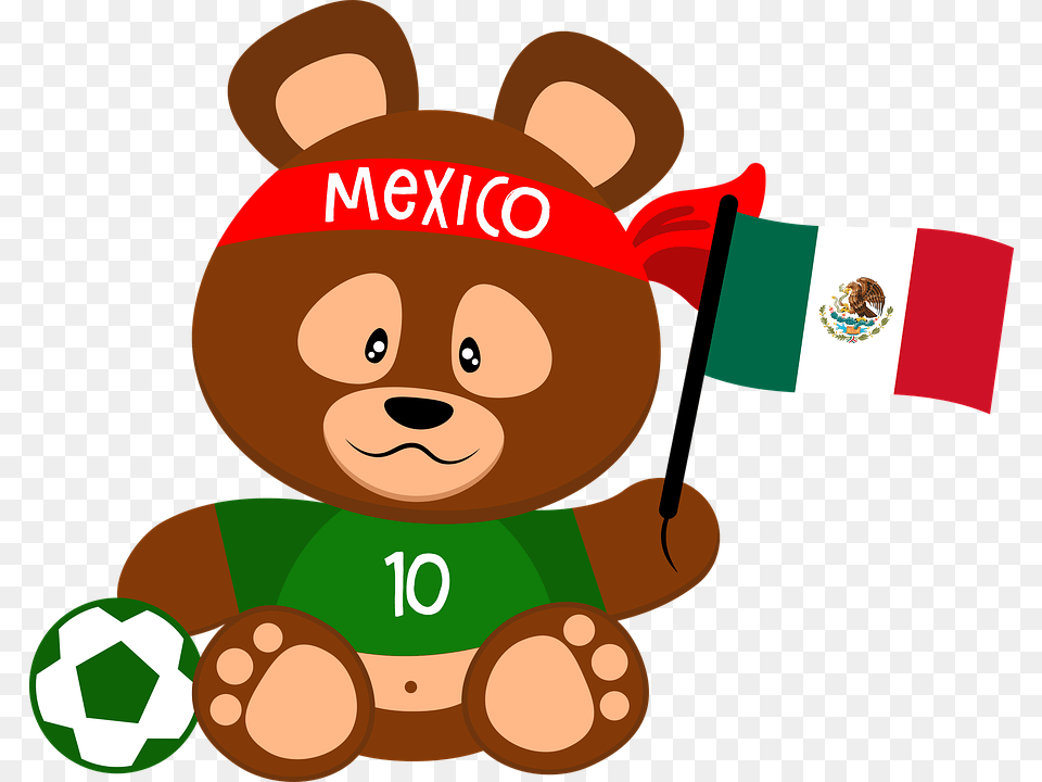 Cartoon Mexico Flag Png Image
