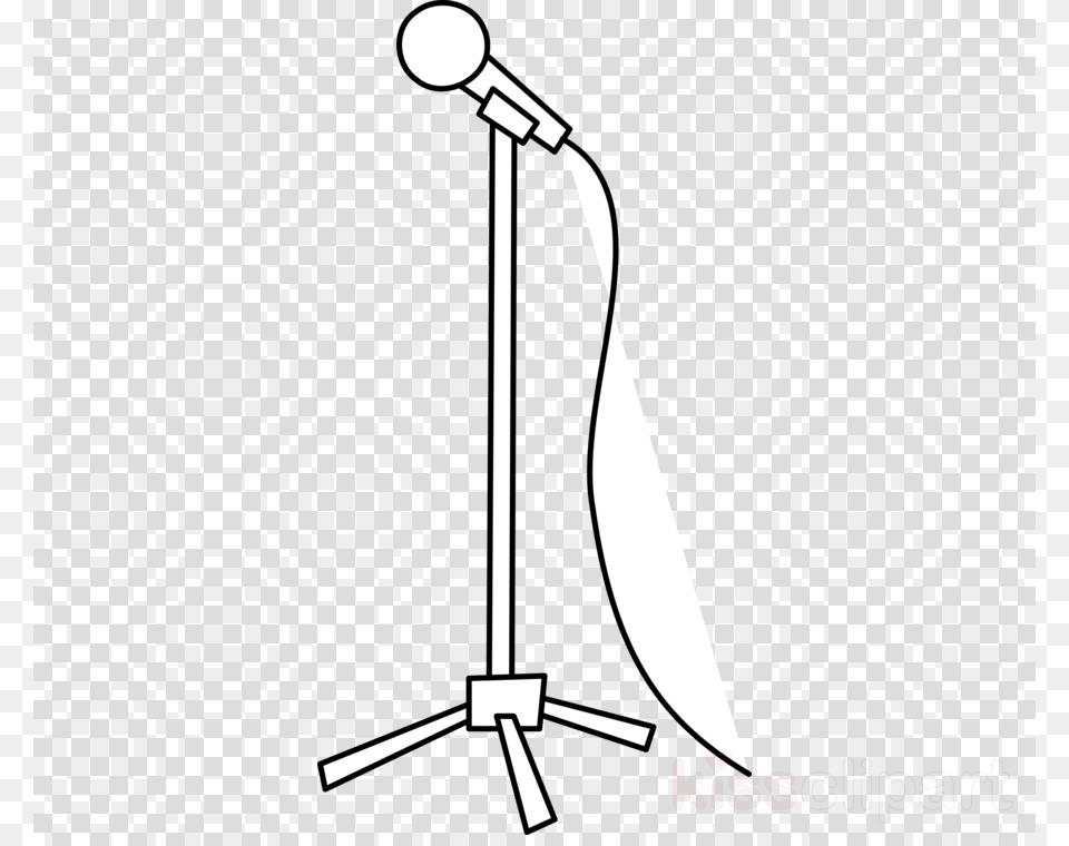 Cartoon Microphone Clipart Microphone Drawing Clip Paperclip Transparent Background, Electrical Device Free Png
