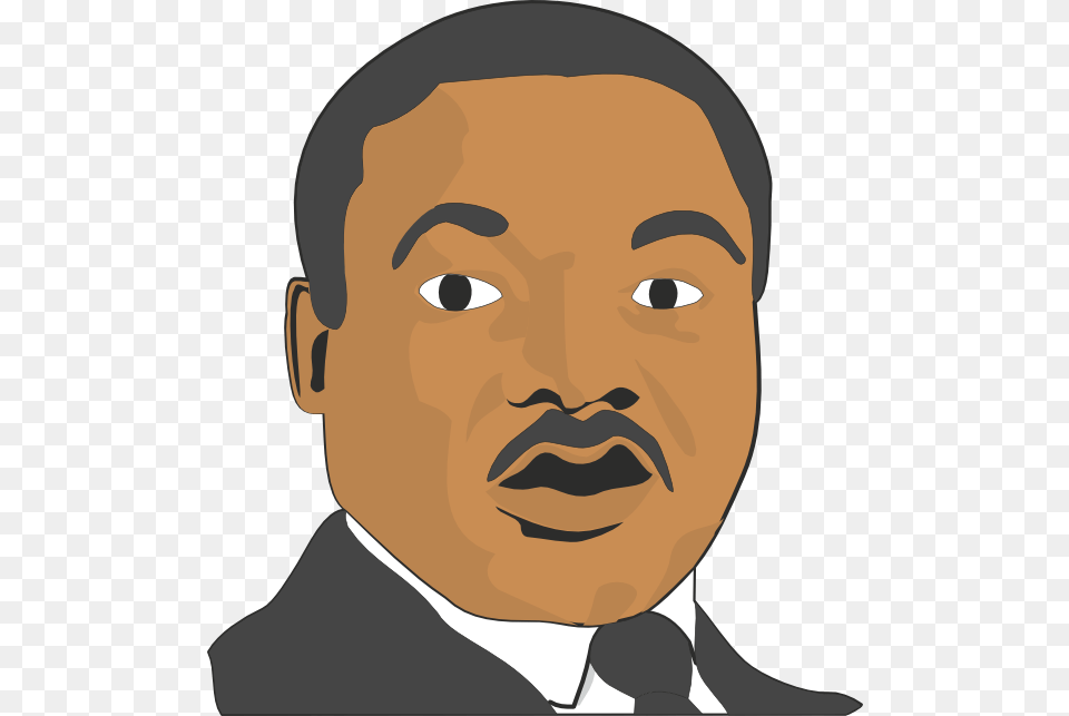 Cartoon Mlk Jr, Face, Head, Person, Photography Png Image