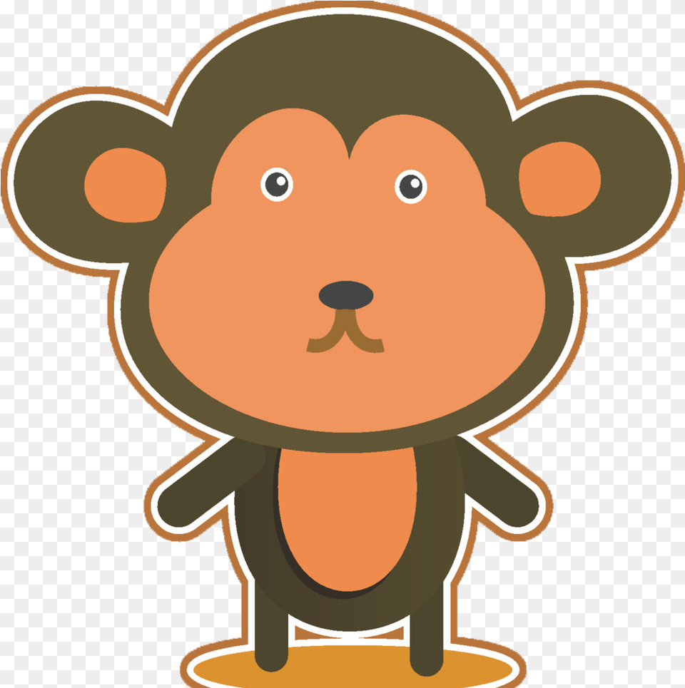 Cartoon Monkey Clip Art Clip Art, Baby, Person, Animal, Bird Free Png