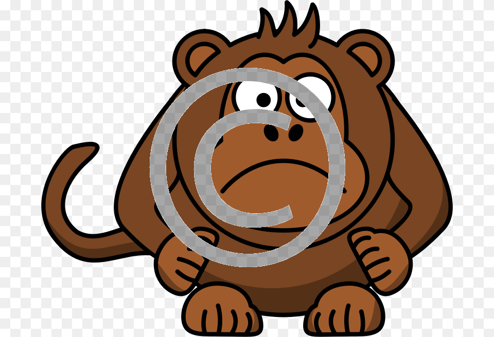 Cartoon Monkey Clipart, Animal, Lion, Mammal, Wildlife Png